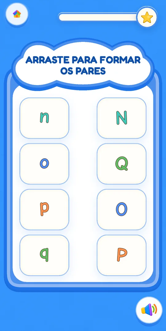 Forme os pares de letras
